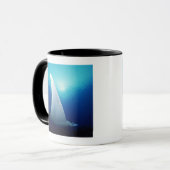 Mug Dessous d'un rayon de manta (Devant gauche)