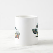 Mug Dessus 1967-68 Blanc-Noir de Firebird (Centre)