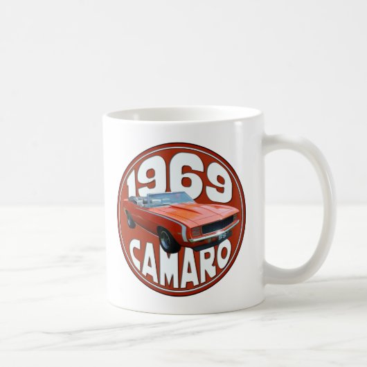 Mug Dessus 1969 de chiffon de Camaro solides solubles (Droite)