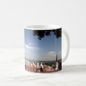 Mug Dessus de toit en Estonie, ESTONIE (Devant droit)