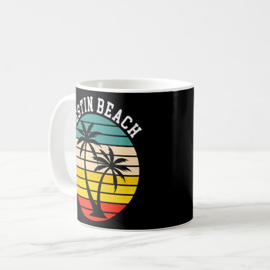 Mug Destin Beach Floride Souvenir vacances (Devant gauche)