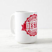 Mug Destin d'été - floride (Devant gauche)