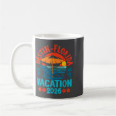 Mug Destin Florida 2026 Family Vacation Beach Summer V (Gauche)
