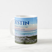Mug Destin Florida Custom Beach Vacances Keepsaké (Devant gauche)