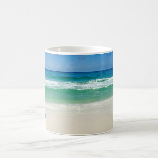 Mug Destin Floride Belle plage Monogram Océan (Centre)