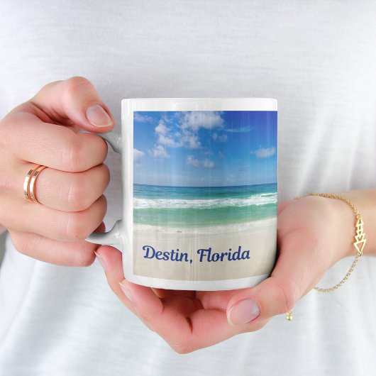 Mug Destin Floride Belle plage Monogram Océan