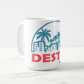Mug Destin Floride d'été (Devant gauche)