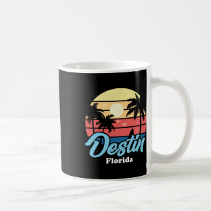 Mug Destin Floride Plage Surfeur Surf Souvenir Rétro