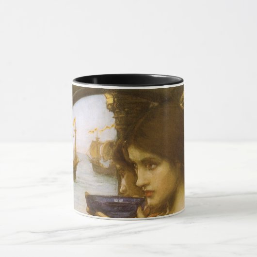 Mug Destin par John William Waterhouse (Centre)