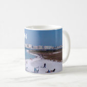Mug Destin, plage de Floride et horizon (Devant droit)
