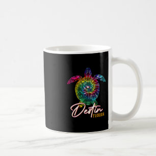 Mug Destin Tie Dye Tortue de Mer Floride Famille Assor