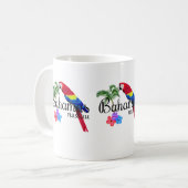 Mug Destination tropicale de Nassau Bahamas (Devant gauche)