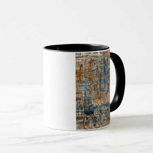 Mug Destinations | Aquarelle New York City View (Devant droit)