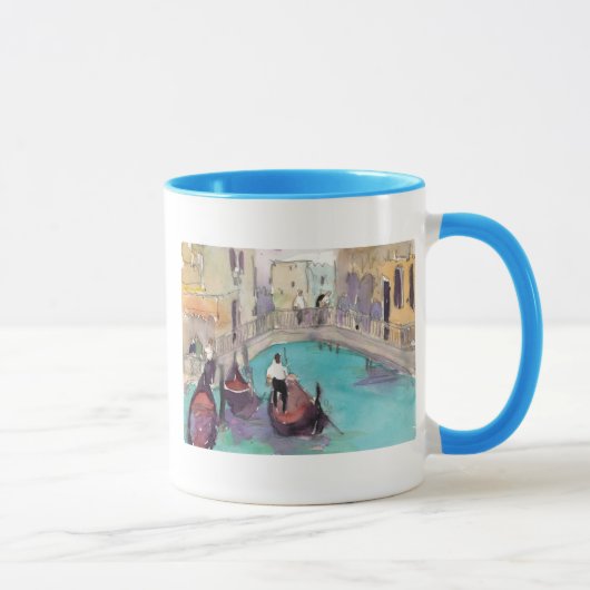 Mug Destinations | Aquarelle Venise Gondola Ride (Droite)