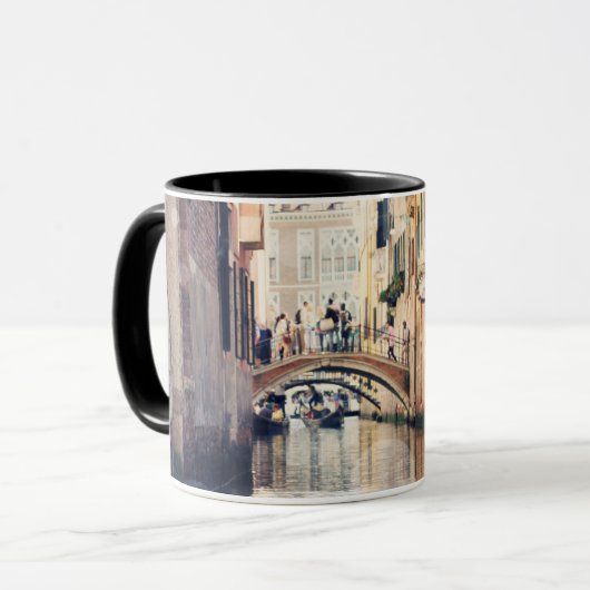 Mug Destinations | Venice Gondolas Photographie (Devant gauche)