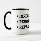 Mug Destituer, révoquer, répéter (Gauche)