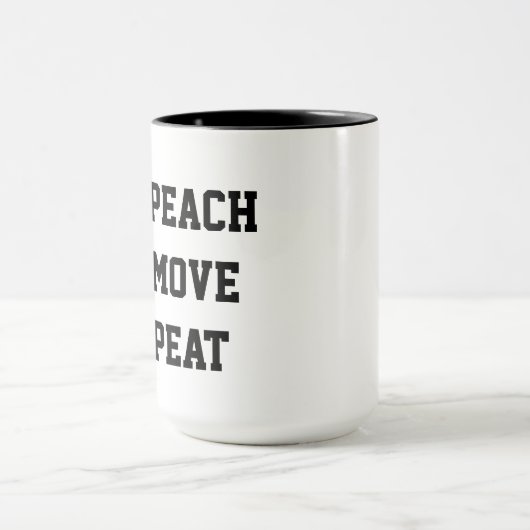 Mug Destituer, révoquer, répéter (Centre)