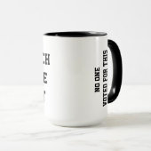 Mug Destituer, révoquer, répéter (Devant droit)