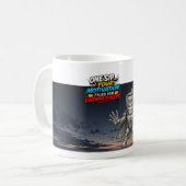 Mug Destructeur Décaféiné – Le Voleur d'Énergie (Devant gauche)
