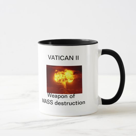 Mug Destruction massive de Vatican II (Droite)