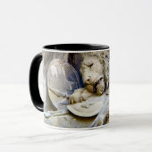 Mug Détail de Monumant de lion, région de luzerne (Devant gauche)