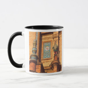 Mug Détail de statue en céramique sur la Plaza de Espa