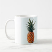 Mug Détail d'entreprise de code q r de fruit d'ananas (Gauche)
