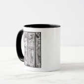 Mug Détail des soulagements (Devant gauche)