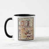 Mug Détail d'un codex maya (Gauche)