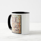 Mug Détail d'un codex maya (Devant gauche)