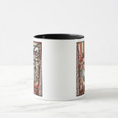 Mug Détail d'un vase dépeignant le tissage de soie (Centre)