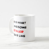 Mug détaillant, génial (Devant gauche)