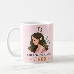 Mug Détails de la Vierge Créent une Zodiaque Colorée d