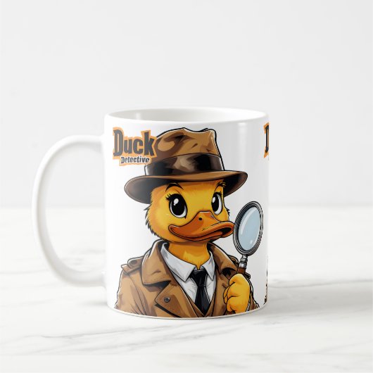 Mug Détecteur de canard dans le manteau de tranchée Br (Gauche)