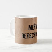 Mug : Détecteur de métaux (Carte des trésors) (Devant gauche)