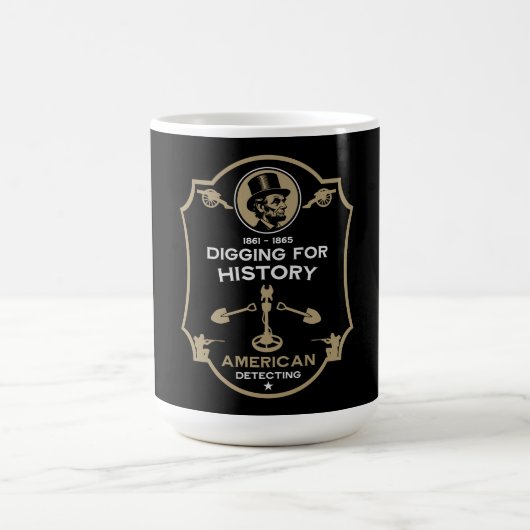 Mug Détection de métaux de la guerre de Sécession amér (Centre)