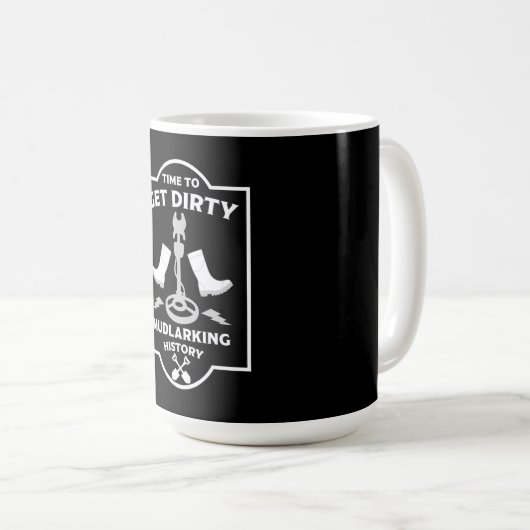 Mug Détection de métaux usés (Devant droit)