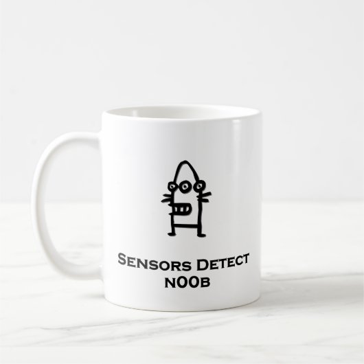 Mug Détection des capteurs à trois yeux n00b (Gauche)