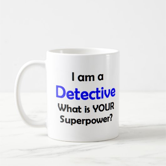 Mug détective (Gauche)