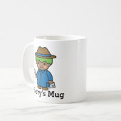 Mug Détective, criminalistique, ou P.I. boy (Devant gauche)