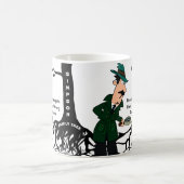 Mug Détective customisé de généalogie (Centre)