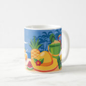 Mug DÉTENDEZ Été à la plage (Devant droit)