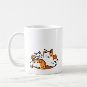 Mug Détendez-vous Art Chat - 'Laze Furr Days' pour les