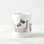 Mug Détendez-vous avec la Sloth Chillax (Centre)