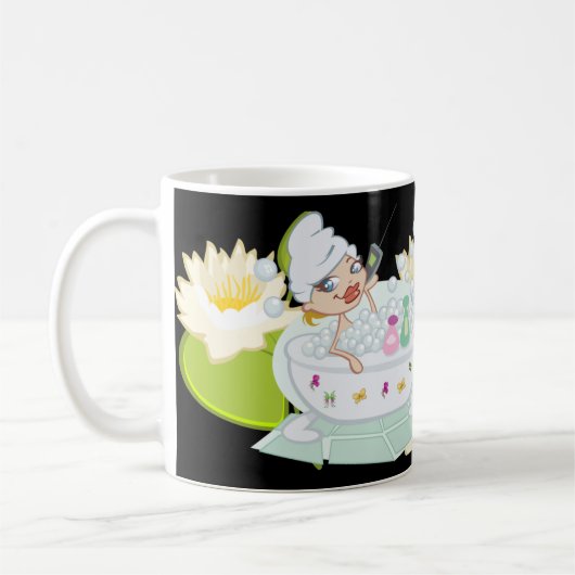 Mug Détendez-vous et détendez-vous : Home Vibes Spas (Gauche)