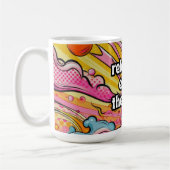 Mug Détendez-vous et profitez du fou (Gauche)