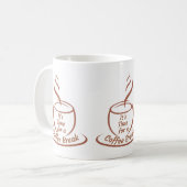 Mug Détendez-vous et rechargez (Devant gauche)
