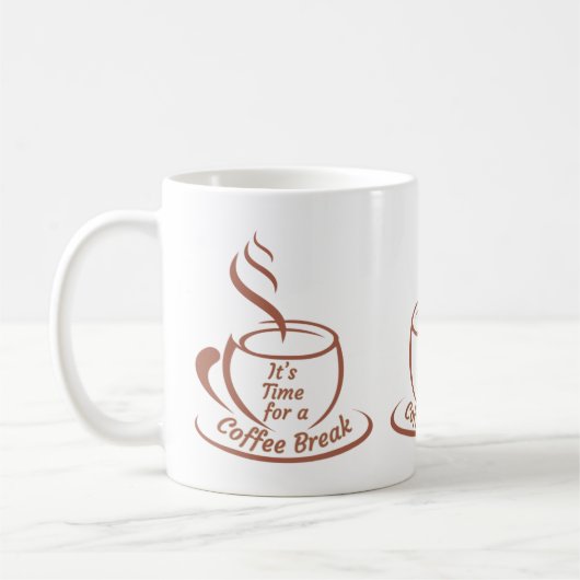 Mug Détendez-vous et rechargez (Gauche)
