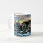 Mug Détente de loups (Devant gauche)