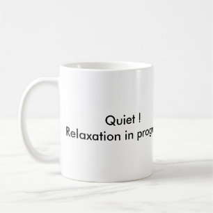 Mug détente en cours muqueuse